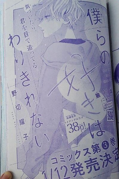 僕らの好きはわりきれない 11話