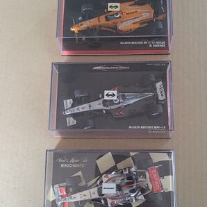 ミニチャンプス1/43 マクラーレン M.ハッキネン 3台セット