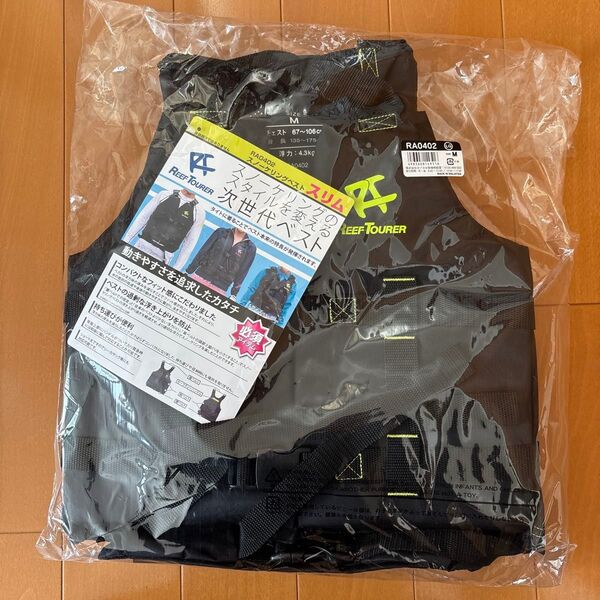 Reef Tourer ライフジャケットM 1着 ブラック シュノーケリング