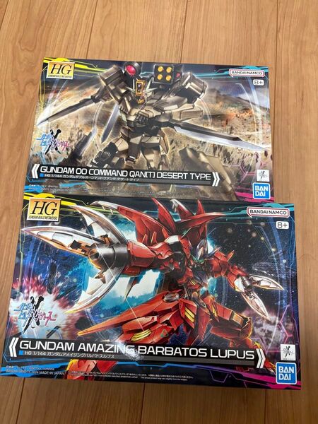 hg アメイジングバルバトスルプス hg ダブルオーコマンドクアンタデザートタイプ