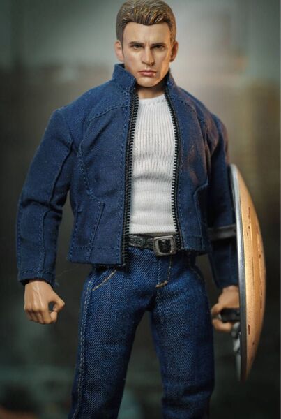 Nota Studio 1/12 キャプテンアメリカ スティーブ・ロジャース フィギュアver2.0 アクションフィギュア