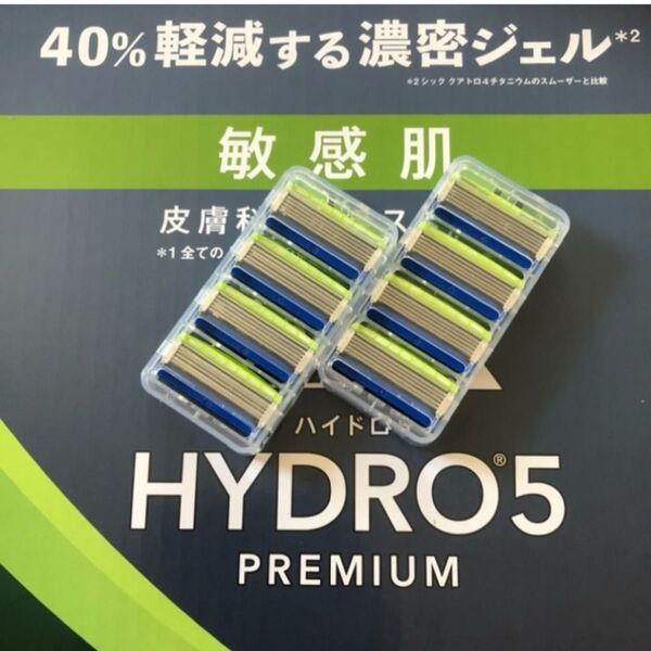 シック ハイドロ5 プレミアム 敏感肌用 替刃8個