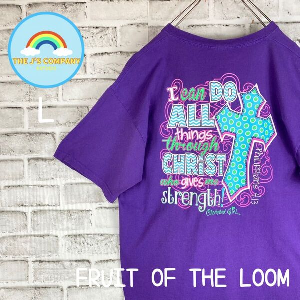USA古着 FRUIT OF THE LOOM Cherished Girl 半袖Tシャツ