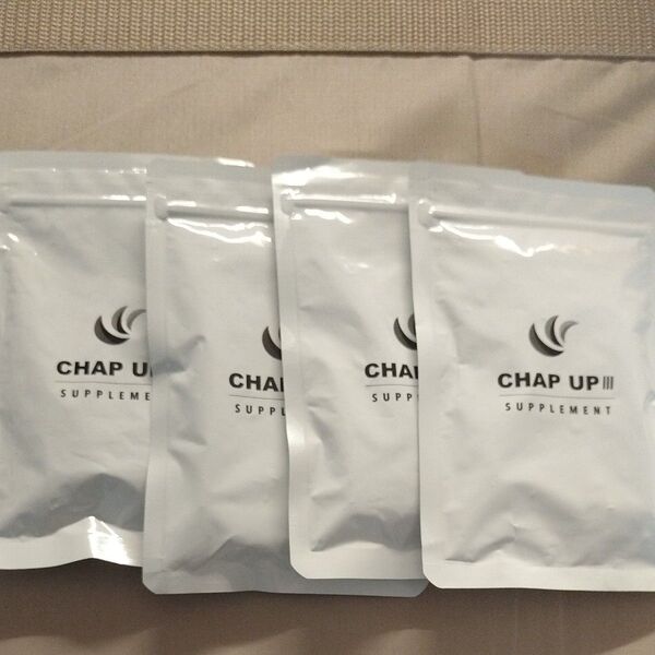 チャップアップ CHAP UP サプリメント 4個 ノコギリヤシエキス含有食品 ノコギリヤシ