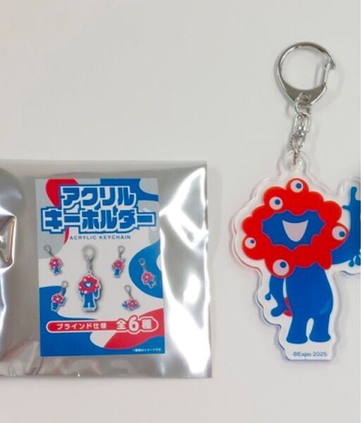 未開封 1個 ミャクミャク アクリルキーホルダー