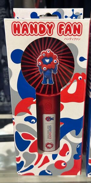 ミャクミャク ハンディファン 扇風機 大阪 万博 公式