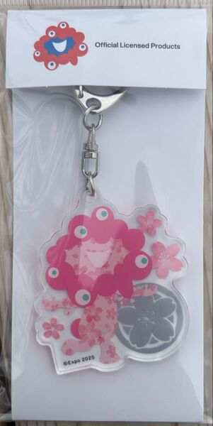 2025大阪・関西万博 会場限定 ミャクミャク アクリルキーホルダー 桜