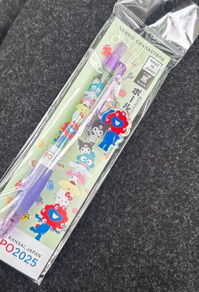 ミャクミャク ボールペン 万博 クロミ サンリオ コラボ