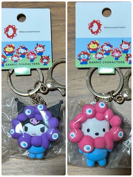 2点セット ミャクミャク サンリオ キーホルダー クロミ ポチャッコ 万博