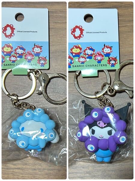 2点セット ミャクミャク サンリオ キーホルダー シナモンロール クロミ 万博