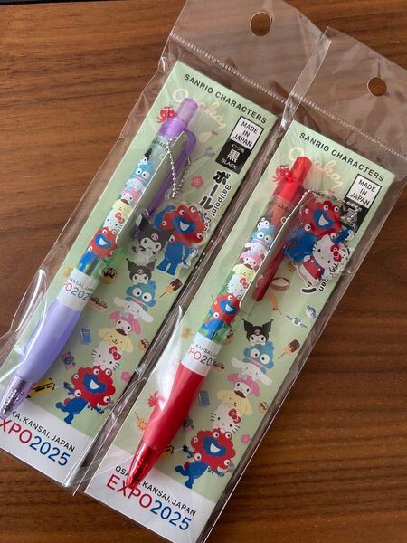 ボールペン なりきり キティー クロミ ミャクミャク 万博