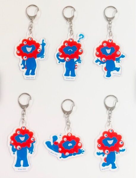 未開封 1個 ミャクミャク アクリルキーホルダー
