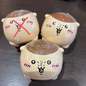 栗まんじゅう 貯金箱 ちいかわ ガチャガチャ 2つセット
