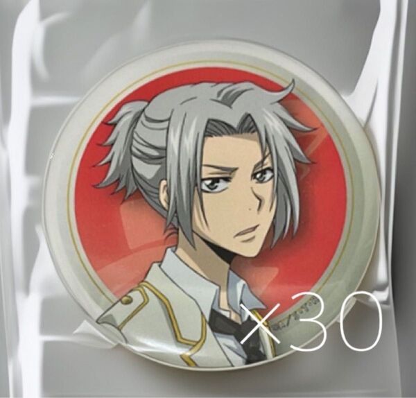 獄寺隼人 75mm缶バッジ ひこくじ 家庭教師ヒットマンREBORN! 第2弾 D賞 30点