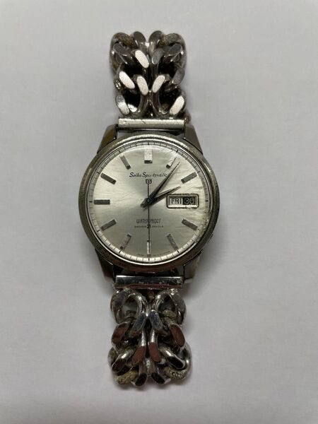 稼働品 ヴィンテージ SEIKO Sportsmatic 5 6619-8980 自動巻 デイデイト