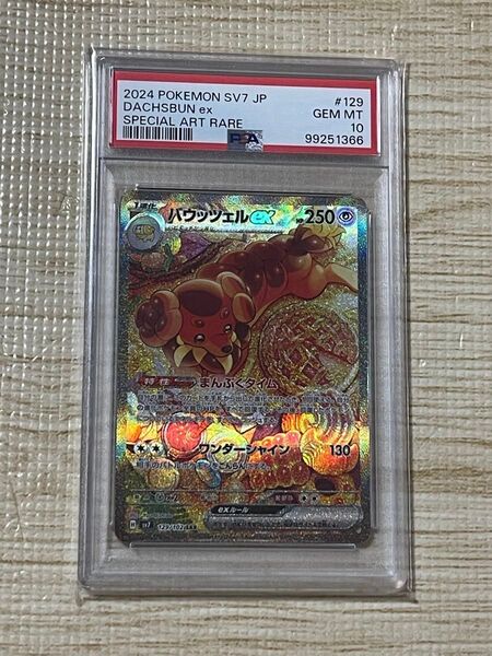 ポケモンカード バウッツェルex SAR PSA10 ステラミラクル