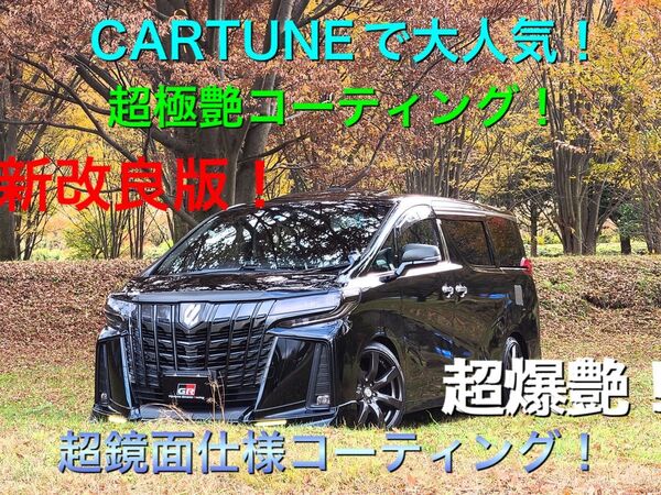 紫外線予防にも!超爆艶コーティング!下地処理シャンプーセット!全色対応!CARTUNEでも大人気!塗って拭くだけ簡単施工!極漆黒!