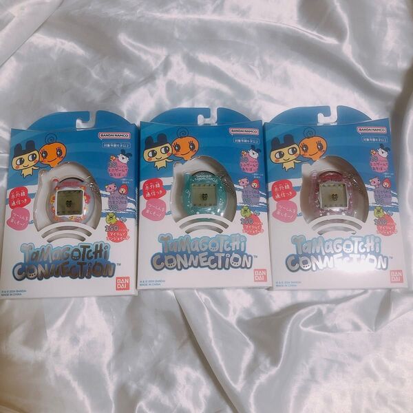 【3点セット】Tamagotchi Connection めろんそーだ ぴんくらめ ぱーるふらわー 新品