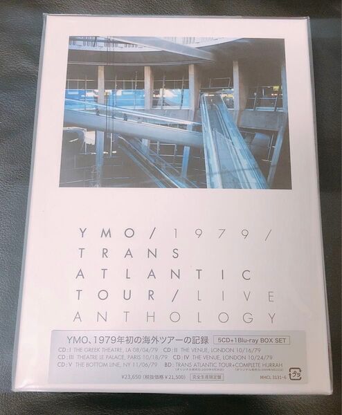 【新品未開封】YMO 1979 TRANS ATLANTIC TOUR LIVE ANTHOLOGY (完全生産限定盤)