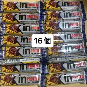 森永製菓 inバープロテイン ザクザクビター 16本 チョコバー
