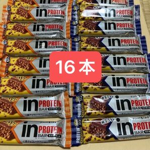 森永製菓 inバープロテイン ザクザクビター ザクザクチョコ 16本セット チョコバー