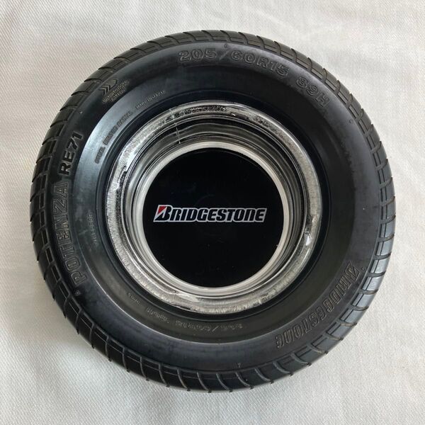 BRIDGESTONE 灰皿 タイヤ型 企業物 昭和レトロ ブリヂストン アッシュトレイ