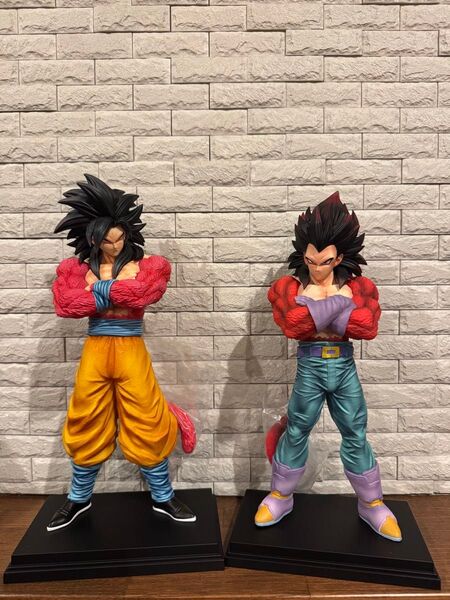 ドラゴンボール 超サイヤ人4 孫悟空 ベジータ フィギュア セット32cm
