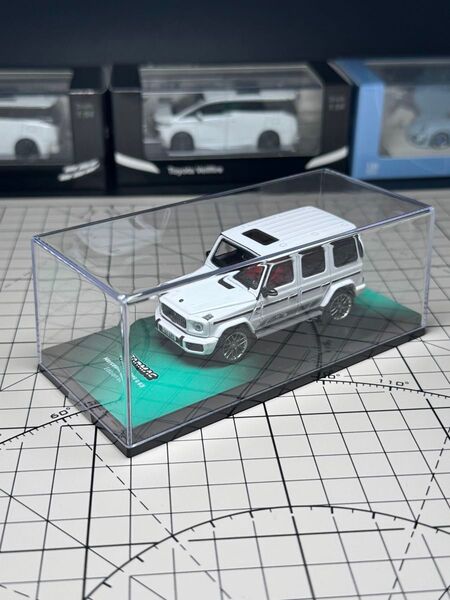 Tarmac Works メルセデス G-Class g63 ホワイト 1/64