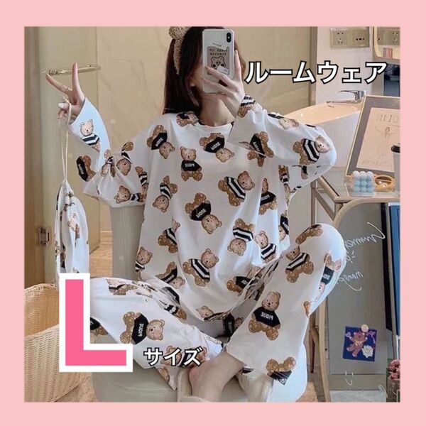 パジャマ 部屋着 ルームウェア レディース着心地 L