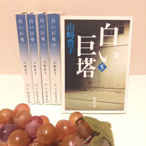 白い巨塔 1〜5 全巻 セット 新装版 (新潮文庫) 山崎豊子/著 完結 文庫本