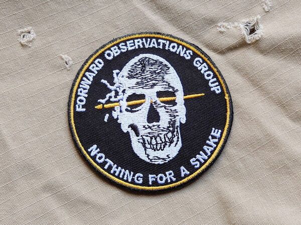 新品 正規品 FOG 実物 NFAS Forward Observations Group Patch パッチ 特殊部隊 放出