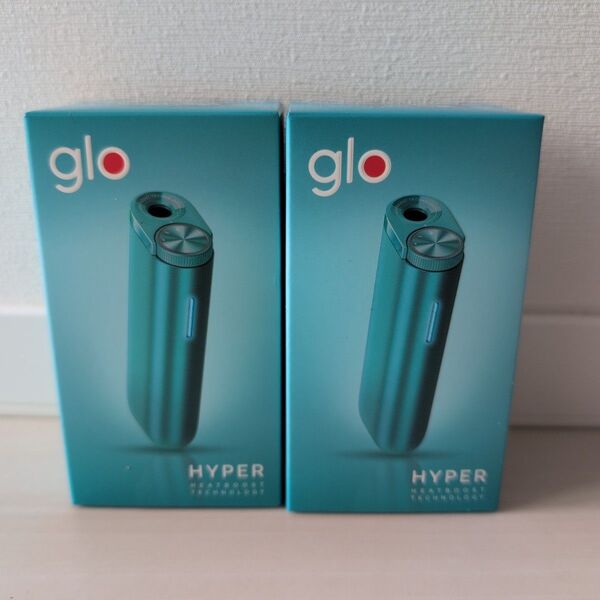 glo hyper グロー ハイパー(マラカイト・ティール)加熱式タバコ × 2個