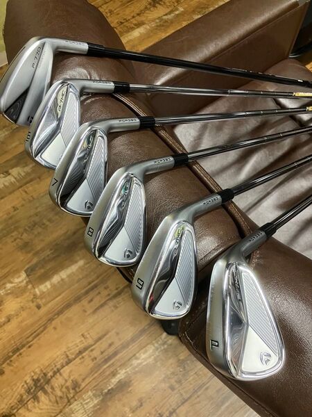 TaylorMade テーラーメイド P7MC (2023)アイアンセット5〜P 6本セット(5番のみP770)*美品*