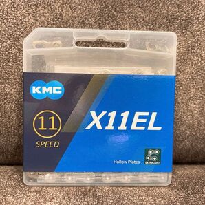 【新品未使用】 KMC X11EL 軽量チェーン 11速用 シルバー