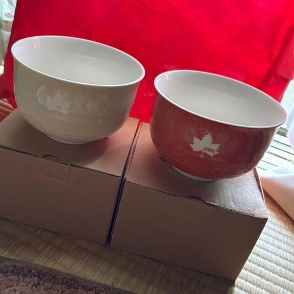 LOGOS ロゴス どんぶり 2色セット 食器 お椀
