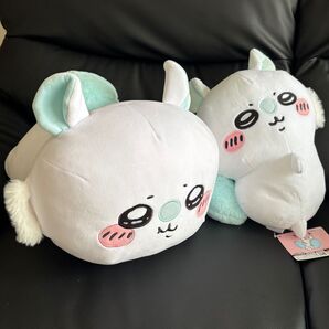 ちいかわ だららんBIGぬいぐるみ モモンガ プライズ 2点セット おしりふりふり BIGぬいぐるみ モモンガ