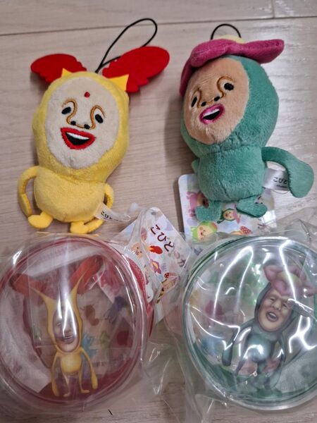 【こびとづかん】デフォルメマスコット クリアポーチセット