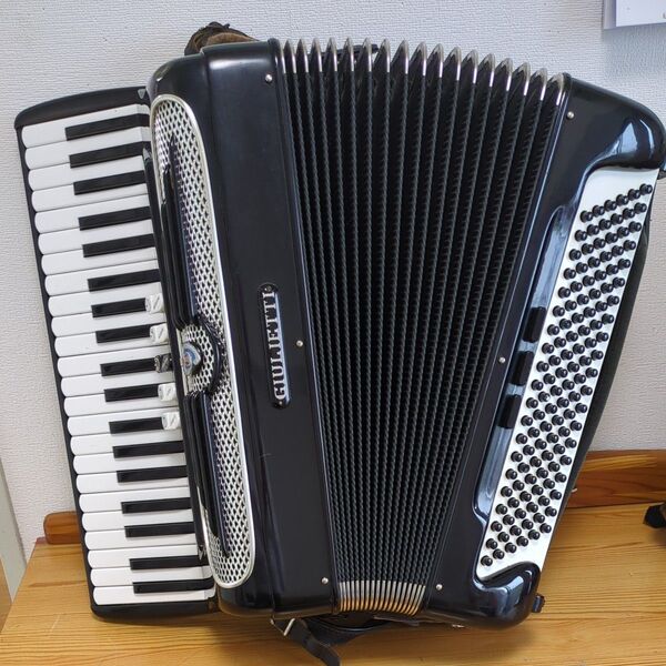 ★★全調律メンテナンス済♪イタリア製名門アコーディオンGIULIETTIジュリエッテイM52ハンドメイド美品