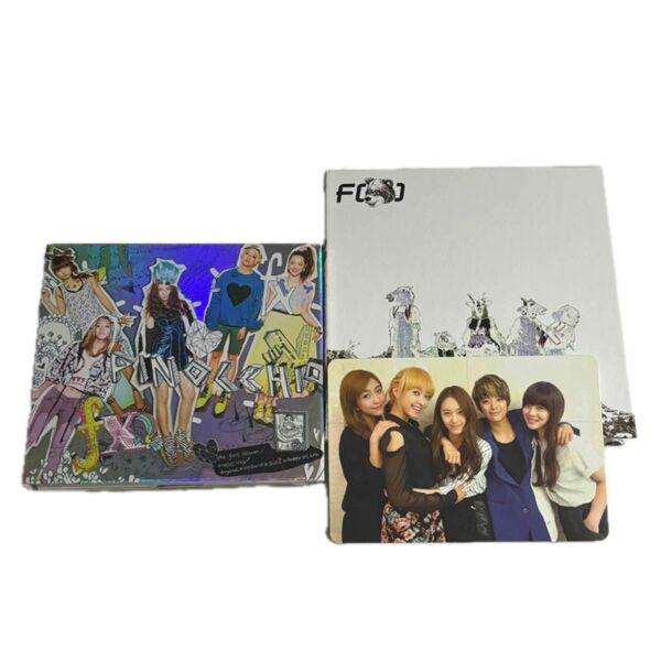 f(x) PINOCCHIO Electric shock トレカ付 CD