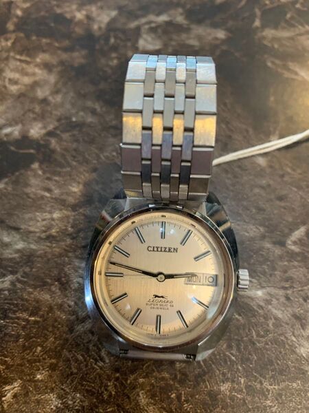 P シチズン レオパール CITIZEN 時計 26JEWELS 自動巻き オートマチック