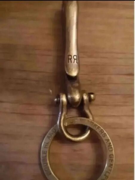 ダブルアールエル RRL ラルフローレン Ralph Lauren キーリング キーフック キーホルダー クラスプ ベルト