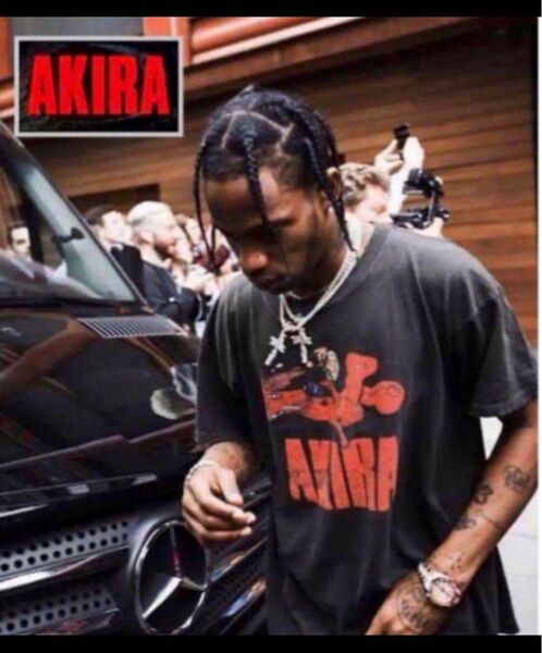 AKIRA アキラ トラビス Travis 加工 Tシャツ tee 金田