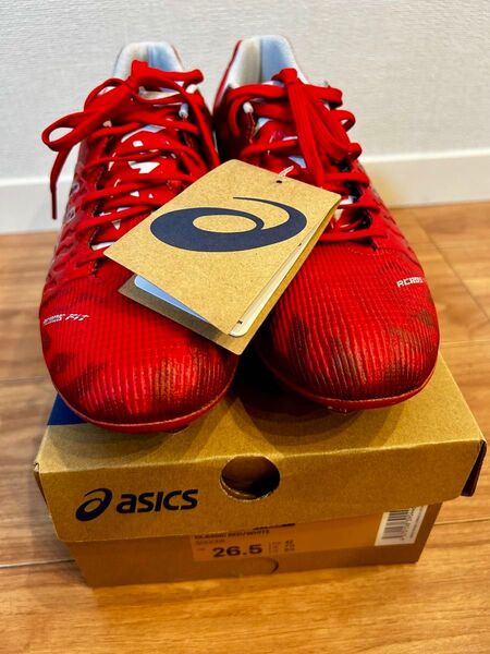 asics DS LIGHT ACROS PRO 3 26.5cm レッド アクロスプロ3 赤 極美品 アシックス