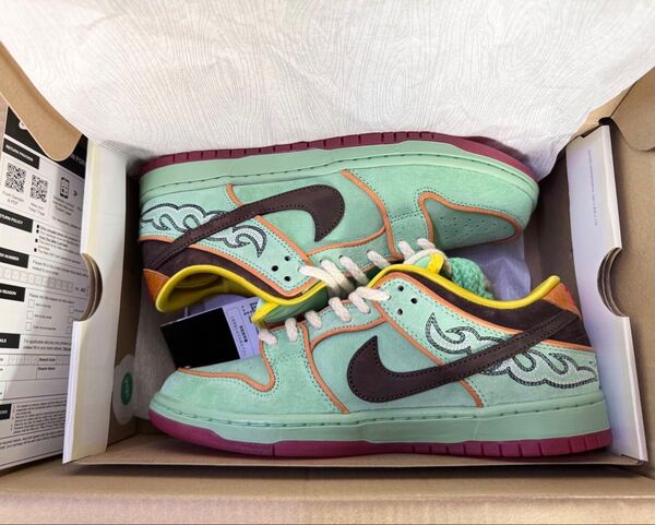 Nike SB Dunk Low Pro BHM "Tourmaline" ナイキ エスビー ダンク ロー トルマリン 27cm