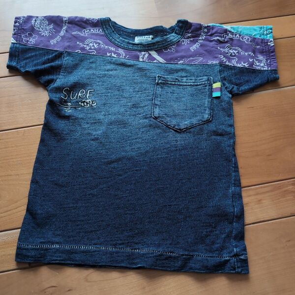 BREEZE デニム風Tシャツ 100cm