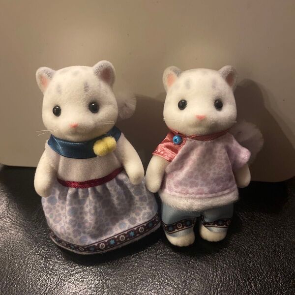 新品 ユキヒョウ お父さん お母さん