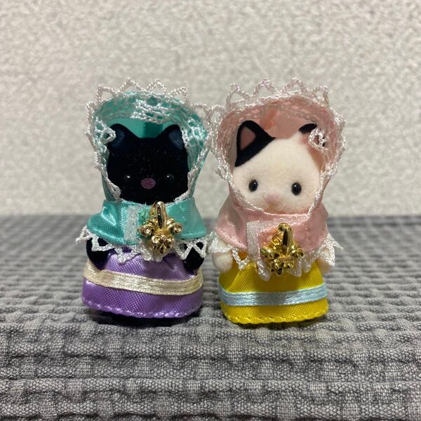 35周年 チャコールネコ 赤ちゃん魔法使い シルバニファミリー