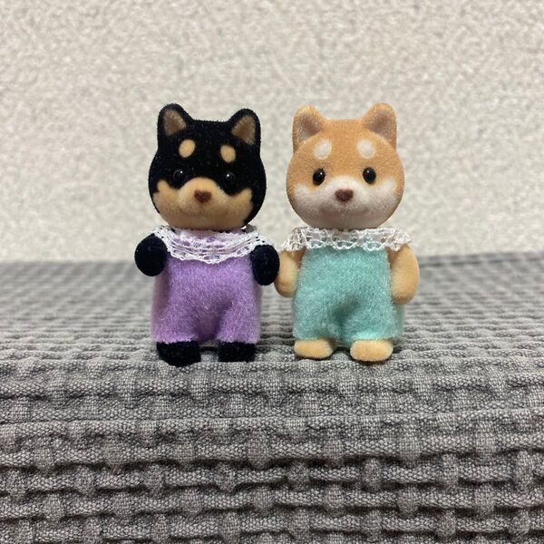 新品未使用 シバイヌの赤ちゃん シルバニアファミリー