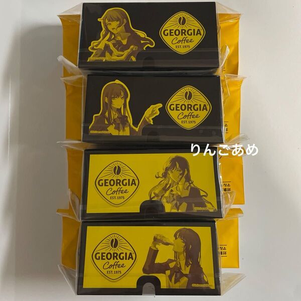 Ado スマホスタンド&スピーカー 全4種セット ジョージア コカコーラ アド コラボ