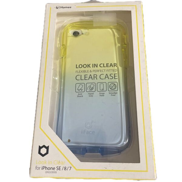 iPhone SE3/SE2/8/7 iFace Look in Clear Lollyケース 41-941720レモンサファイア